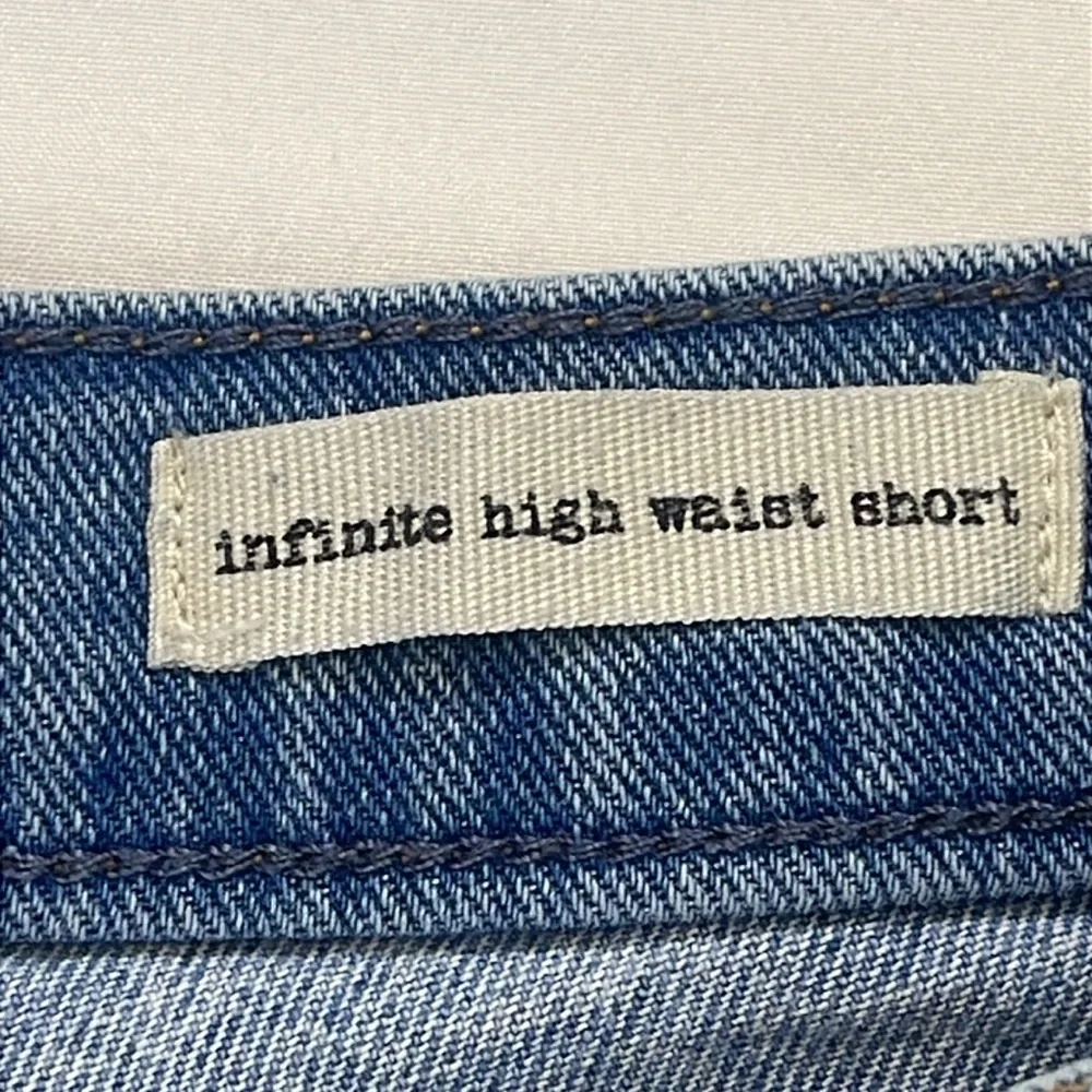 JESSICA SIMPSON INFINITE HIGH WASTE  SIZE 32 Women's Blue Denim Shorts